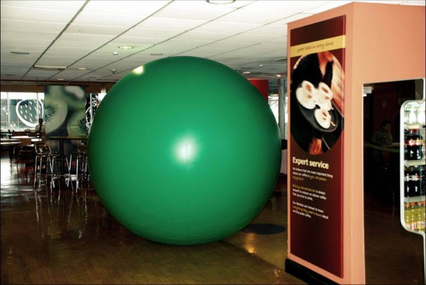 Big green ball